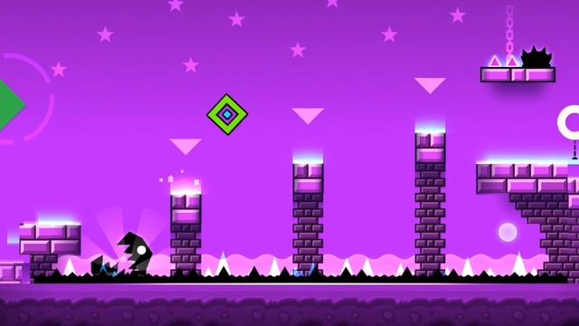 Играю в Geometry Dash смотреть онлайн