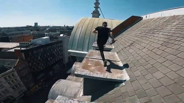 Паркур от 1 лица (под музыку Rockstar) смотреть онлайн