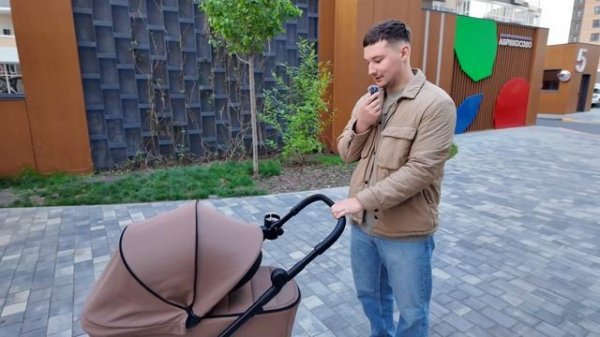 ВЛОГ 5: обзор коляски Anex IQ, возвращение к спорту, бег, йо