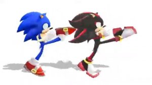 танцует соник и Шедоу