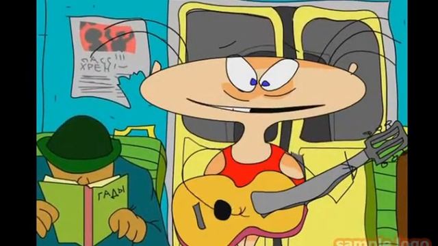 Масяня. Эпизод 3, Электричка. смотреть онлайн