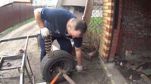 Самодельный прицеп для квадроцикла