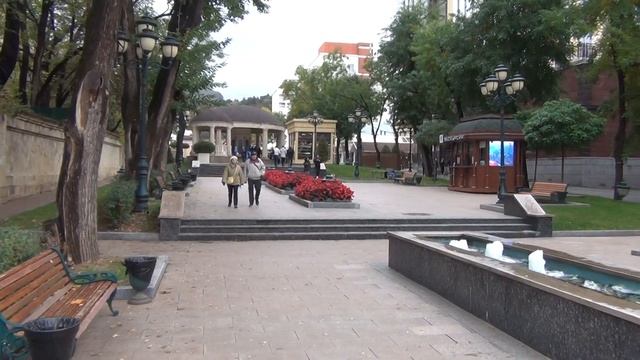 Кисловодск 19 10 24 г Фонтаны. Бульвар на ул. Ленина Цв? смотреть онлайн