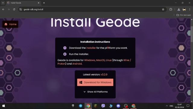 КАК СКАЧАТЬ МОДЫ ДЛЯ Geometry Dash? | Geode GD 2.2 смотреть онлайн