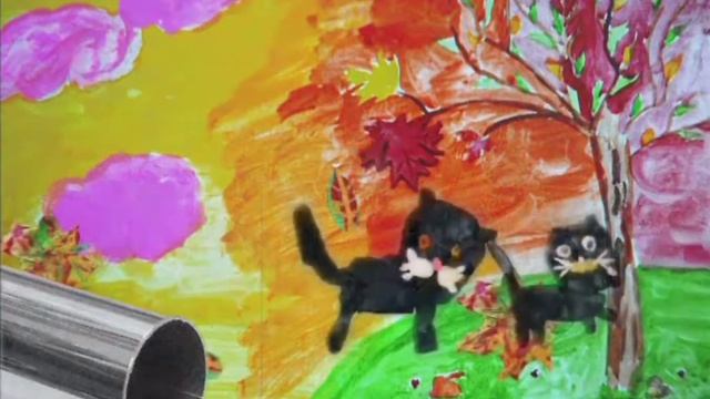 Три котёнка Клип арт Мария Карачарскова смотреть онлайн