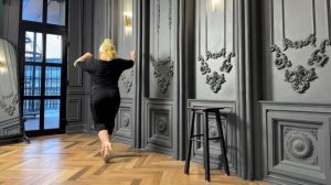 Урок танго   живой шаг назад