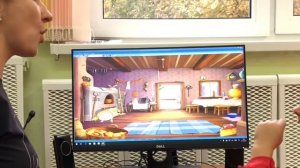 Занятие с детьми с нарушением слуха