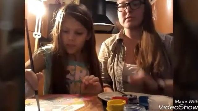 Урок художественного мастерства Маши Медведевой с Анастасией но супер бабушка всегда рядом смотреть онлайн