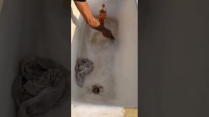 замазка трещин в чугунной ванне мастикой для машин..