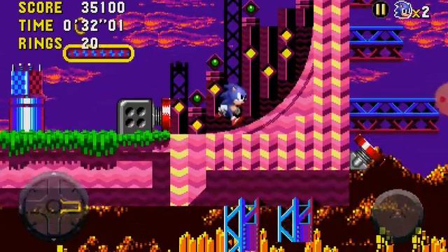 Играем в Sonic CD на Jp часть 2