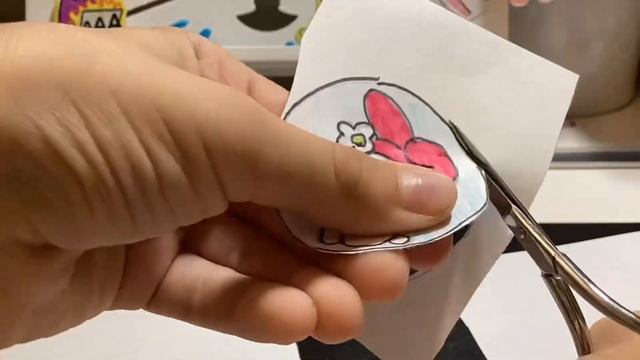 Поделка в стиле куроми и май Мелоди 😍🩷 смотреть онлайн