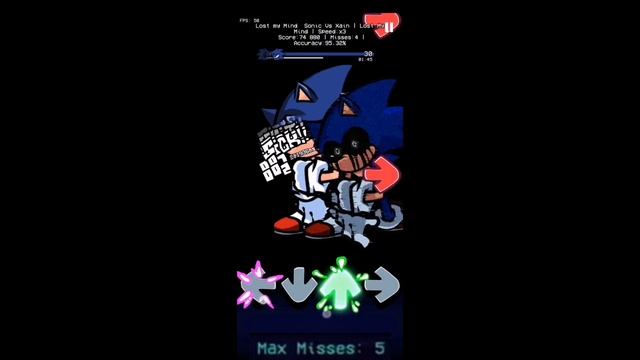 СОНИК НЕ ПЕРЕСТАЁТ УДИВЛЯТЬ... Friday Night Funkinʼ VS Xain - Update 2 (Не прошёл Lost My Mind) смотреть онлайн