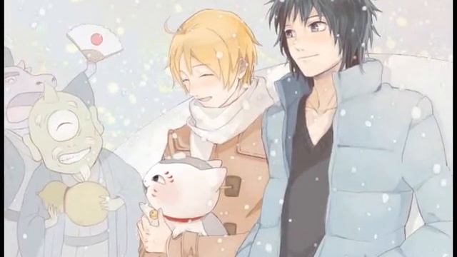 Слайд шоу тетрадь друзей Нацумэ смотреть онлайн