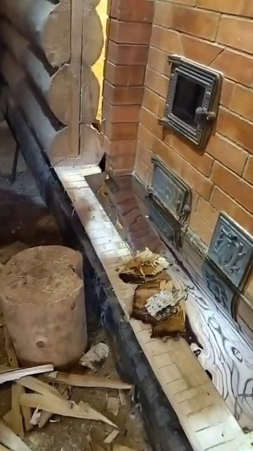 печь, первая растопка.mp4