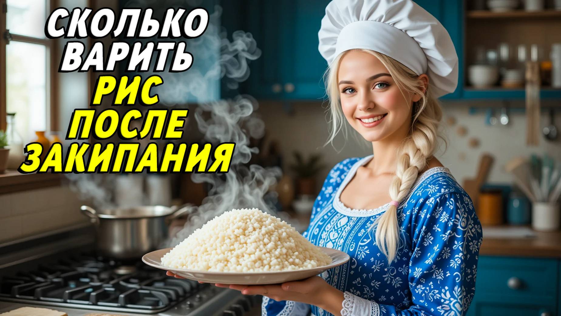Сколько варить рис после закипания смотреть онлайн