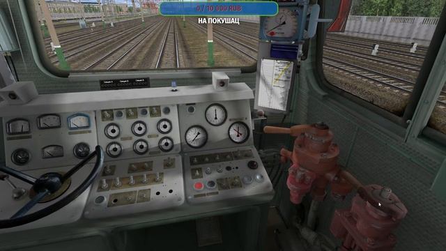 Обкатываем тепловоз 2ТЭ10МК. Проект GoRails смотреть онлайн