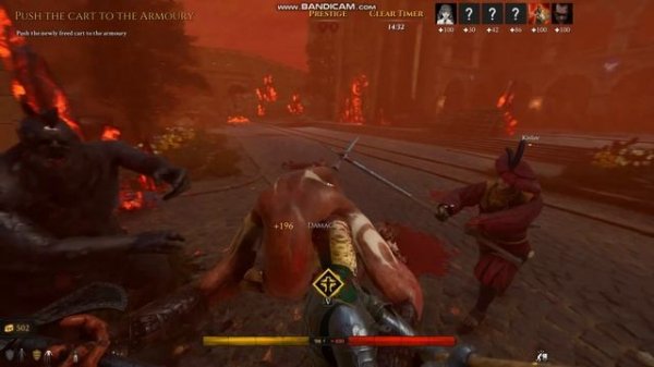 MORDHAU прохождение уровня Castello в режиме Demon Horde