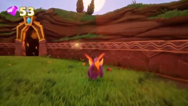 Spyro the Dragon 120% Прохождение без смертей! Уровень 1 - Мастера смотреть онлайн