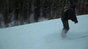 Фрирайд на лыжах !:))