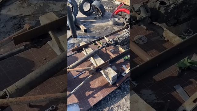 Самодельный «стапель» для сборки рамы бюджетной багг? смотреть онлайн