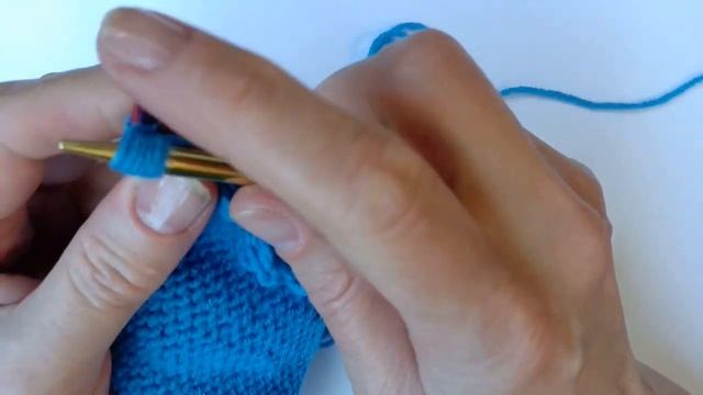 Декоративная кромка — Шишечки по кромке спицами / Knitting Dot Border