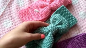 Вязаная повязка на голову спицами. Что вязала в марте.