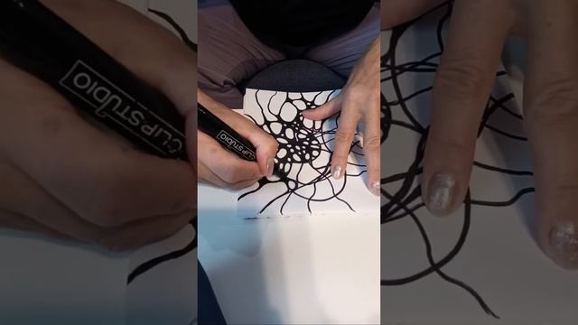 Нейрографика🎨🖍️Арттерапия💯#арттерапия #нейрогра?