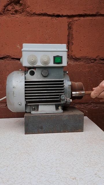 Самодельный шлифовальный мотор из асинхронного элект