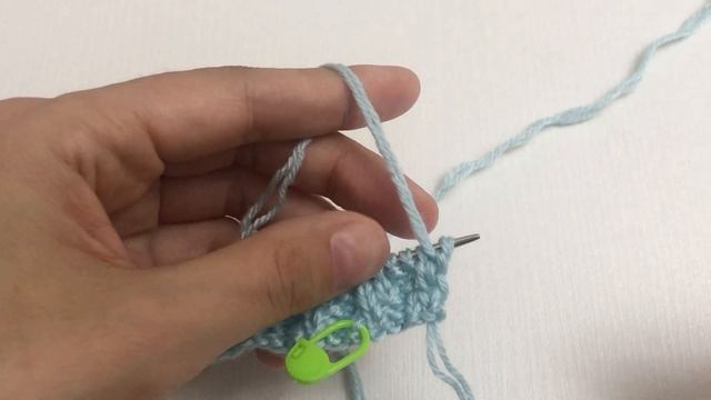 Екі жағы бірдей диагональды өрнек тоқу. Двухсторонний узор спицами 