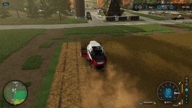 FARMING SIMULATOR - 22 Початок  Історії.  6- СЕРІЯ. Перша посадка Ліса,Перші роздуми. (Українською)