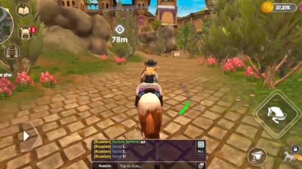 Прохождение заданий в Star equestrian №1