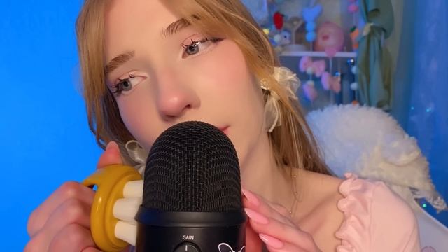 АСМР СОН 💤💓 МЁДИК🍯 Шепот,липкий звук,секретик ASMR Slee