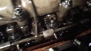 заклинило гидрокомпенсатор, нет компрессии.