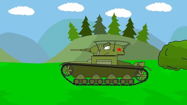 "Неожиданная встреча" Мультики про танки смотреть онлайн