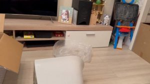 Распаковка — Унитаз подвесной WeltWasser Telbach 004 GL-WT