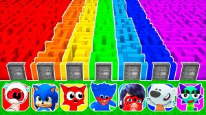 ПРЯТКИ В ОГРОМНЫХ ЛАБИРИНТАХ СОНИК ХАГГИ ВАГГИ БЕЛАЯ ТУЧКА ЛЕДИ БАГ СПРУНКИ В МАЙНКРАФТ