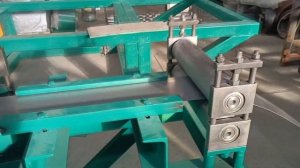 Автоматическая линия для производства профильной прямоугольной трубы 50Х25 с фальцевым замком