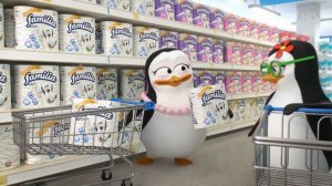 Реклама бумага Фамилия | Familia - Пингвины в магазине (2019)