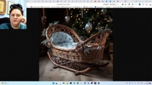 Мастер- класс: Новогодние сани. Часть 2