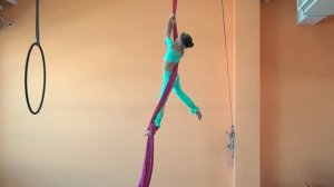 ВЫСТУПЛЕНИЕ НА ПОЛОТНАХ (Фестиваль XIII Aerial Silks Tournament) AERI