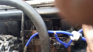 VW Bora 2.3 AGZ. Подключение вакуумных/воздушных трубок/шлан