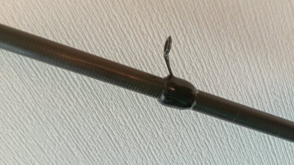 Дополнительное разгрузочное кольцо для болонской удочки своими руками, без разбора удилища.