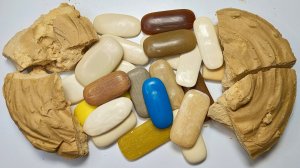 резка сухого мыла. асмр видео для расслабления. хруст пены. cutting soap