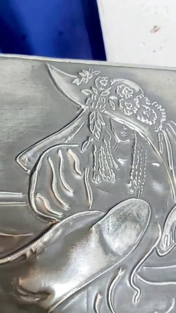 Винтажное олово. Арт деко. #блошинка #винтажизевропы #в