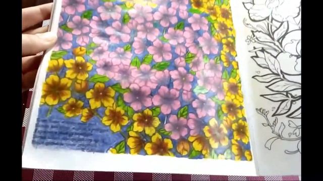 Раскрашенные страницы в раскрасках антистресс. Часть 4 смотреть онлайн