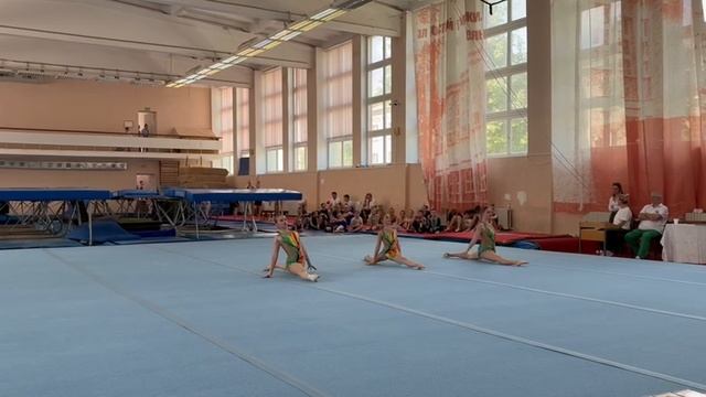 Тр 1 спортивный,  Хаванская Милана,Лущиц Оксана ,Малахова Элина, Комбинированное упражнение