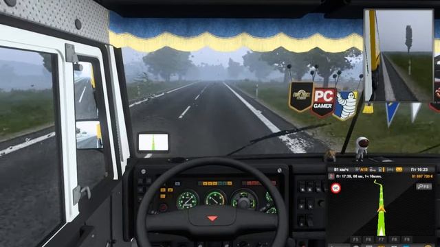 Первый дальнобой в Euro Truck Simulator 2