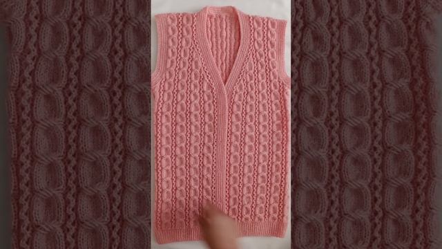 GÜZEL BİR ÇEYİZLİK YELEK MODELİ 🧶 #keşfet #knitting #вязание #örgü #crochet #elişi #trending #trend смотреть онлайн