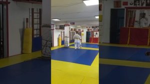 Сдача на 4 кю (оранжевый) пояс в дзюдо