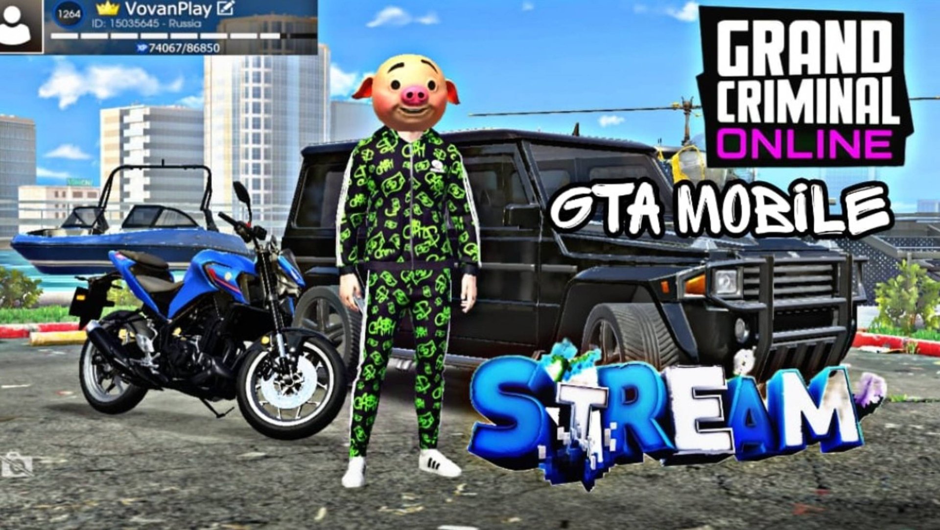ПРЯМОЙ ЭФИР GTA MOBILE ➤ СТРИМ GCO смотреть онлайн